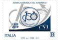 POSTE ITALIANE 58^ emissione  del 09 novembre  2019 di un francobollo celebrativo della Cassa Nazionale del Notariato, nel centenario della costituzione