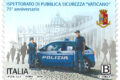 POSTE ITALIANE 48^  emissione  del 28 Settembre 2020  di un francobollo dedicato all’Ispettorato di Pubblica Sicurezza Vaticano nel 75° anniversario dell’istituzione