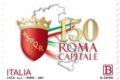POSTE ITALIANE 3^ EMISSIONE DEL 03 febbraio 2021  DI UN FRANCOBOLLO dedicato alla proclamazione di Roma Capitale d’Italia, nel 150°anniversario