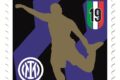 M.I.S.E. 52^ EMISSIONE di n.1 francobollo ordinario appartenente alla serie tematica "lo Sport" dedicato all'Inter, squadra vincitrice del Campionato di Calcio di Serie A.