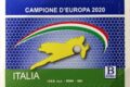 M.I.S.E. 53^ EMISSIONE di n.1 francobollo ordinario appartenente alla serie tematica "lo Sport" dedicato ai CAMPIONI D'EUROPA di Calcio 2020