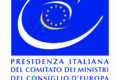 M.I.S.E. 88^ EMISSIONE di un francobollo celebrativo della Presidenza Italiana del Comitato dei Ministri del Consiglio d'Europa