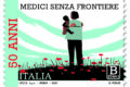 M.I.S.E. 105^ EMISSIONE di un francobollo ordinario appartenente alla serie tematica ”il Senso Civico" dedicato a Medici senza frontiere, nel 50° anniversario della fondazione